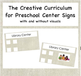 The Creative Curriculum for Preschool Center/Interest Area
