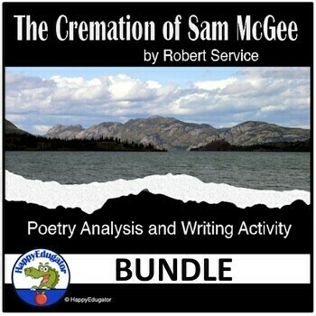 Preview of The Cremation of Sam McGee Poetry BUNDLE