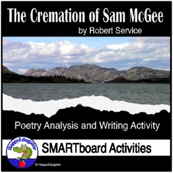 Preview of The Cremation of Sam McGee SMARTBOARD Activities
