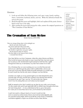 The Cremation of Sam McGee by Robert W. Service