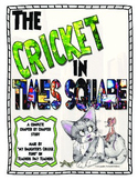 Cricket in Times Square - Novel Study