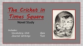 The Cricket in Times Square Novel Study