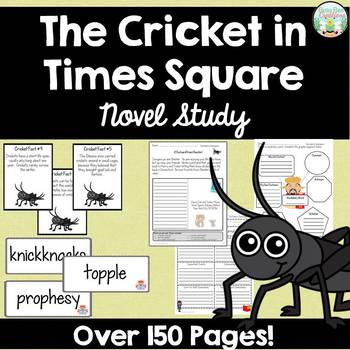 Preview of The Cricket in Times Square Novel Study