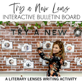 Try a New Lens Interactive Bulletin Board Creative Literar