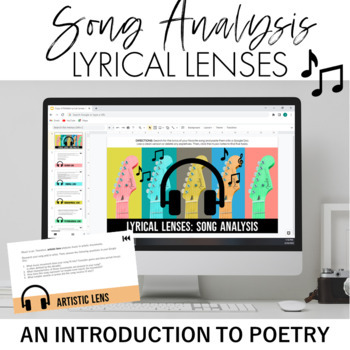 Preview of Song Analysis: An Introduction to Poetry Analysis with Song Lyrics