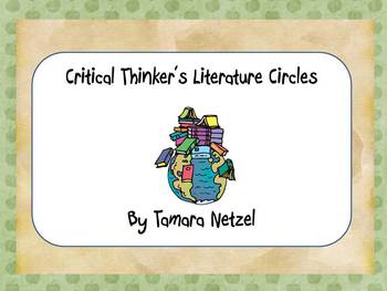 Preview of The Critical Thinker's Literature Circle Guide