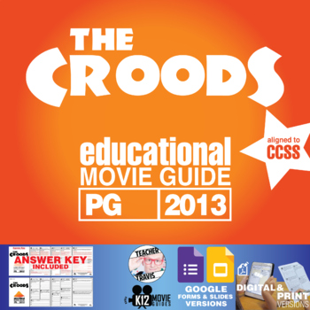 Preview of The Croods Movie Guide | Worksheet | Questions | Google Classroom (PG - 2013)