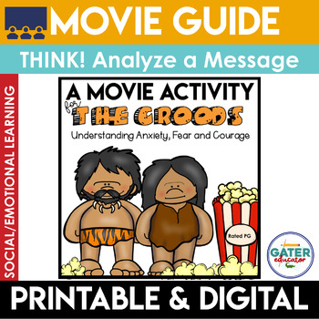 Preview of Social Emotional Learning Activities | Movie Guide | The Croods