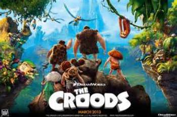 Preview of The Croods:  Using the cartoon to review early humans/hominds