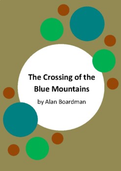 Preview of The Crossing of the Blue Mountains by Alan Boardman - Blaxland Lawson Wentworth