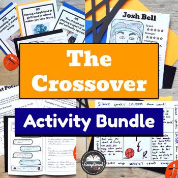 Preview of The Crossover Activity Bundle - Novel Study Unit Activities - Kwame Alexander