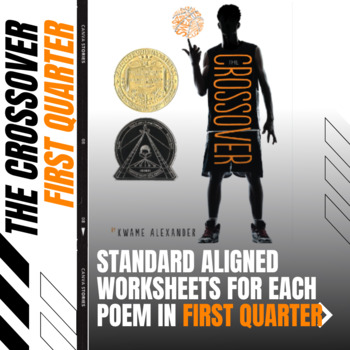 Preview of The Crossover First Quarter Standard Aligned handout for each poem! PDF & PPT