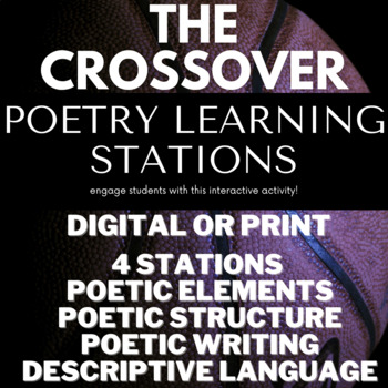 Poetry Terms The Crossover by Kwame Alexander. - ppt download
