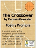 The Crossover, by Kwame Alexander ~ Poetry Prompts