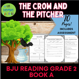 The Crow and the Pitcher BJU Reading Activities and Assess