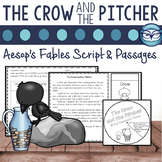 Aesop's Fables The Crow and the Pitcher Passage and Reader