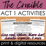 The Crucible Act 1 Activities