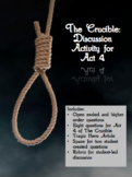 The Crucible: Act 4 Discussion Activity