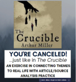 The Crucible & Cancel Culture