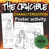 The Crucible Characterization Poster Activity - Ready-to-print!