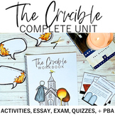 The Crucible Complete Unit: Engaging Activities, Quizzes, 