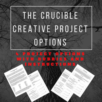 Preview of The Crucible Creative Project Options