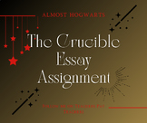 The Crucible Essay Assignment