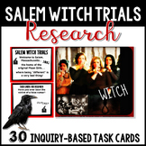 The Crucible Introduction Salem Witch Trials Research with
