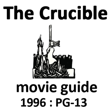 Preview of The Crucible Movie Worksheet (1996) | MOVIE GUIDE | Questions