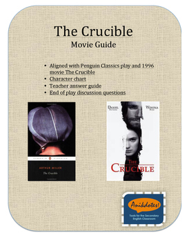 Preview of The Crucible Movie guide (1996)