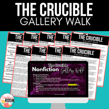 Preview of The Crucible Nonfiction Gallery Walk 