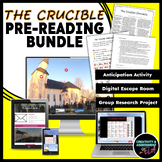 The Crucible PRE-READING BUNDLE | Anticipation Activity, D
