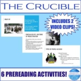 The Crucible: Prereading Activities