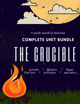Preview of The Crucible Resource Bundle