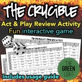 The Crucible Review Activity: Game, Group Work, Quiz, Bell-Ringer