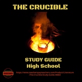 The Crucible Study Guide: CCSS Act by Act Questions and An