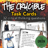 The Crucible Task Cards: Activities, Quizzes, Discussion Q