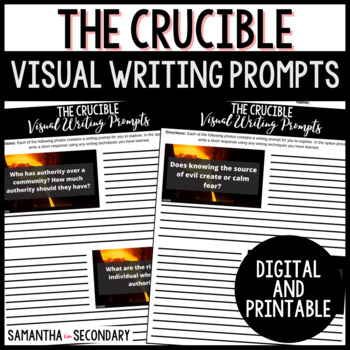 essay prompts for the crucible