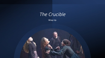 Preview of The Crucible: Wrap-Up