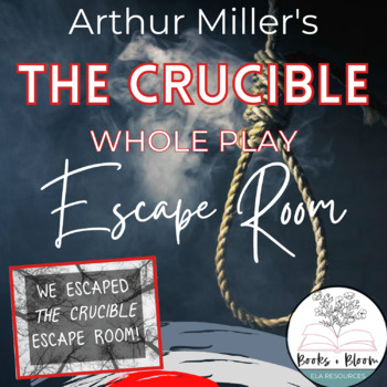 Preview of "The Crucible" Escape Room: Engaging Post-Reading Whole Play Review Activity