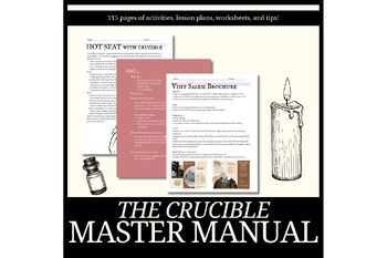Preview of The Crucible ultimate BUNDLE - Master Manual