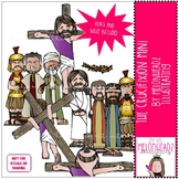 The Crucifixion clip art - Mini - Bible - Melonheadz Clipart