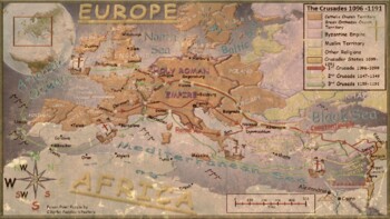 crusades map