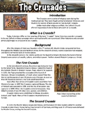 The Crusades Worksheet