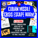 The Cuban Missile Crisis Escape Room Lesson Plan and Activ