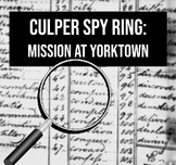 The Culper Spy Ring: Decode a message to win the American 