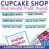Cupcake Shop Math Project: Fraction, Decimal, and Equation