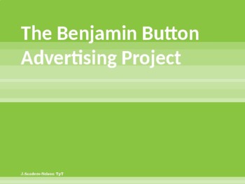 Preview of PBL: The Curious Case of Benjamin Button Group Project