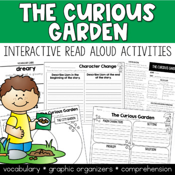 Preview of The Curious Garden Activities Interactive Read Aloud