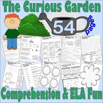 Preview of The Curious Garden Spring Read Aloud Book Study Companion Reading Comprehension